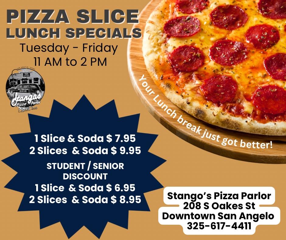 Stango's Pizza Parlor Menu image 4